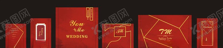 编号：99278910171307087575【酷图网】源文件下载-红色大理石婚礼
