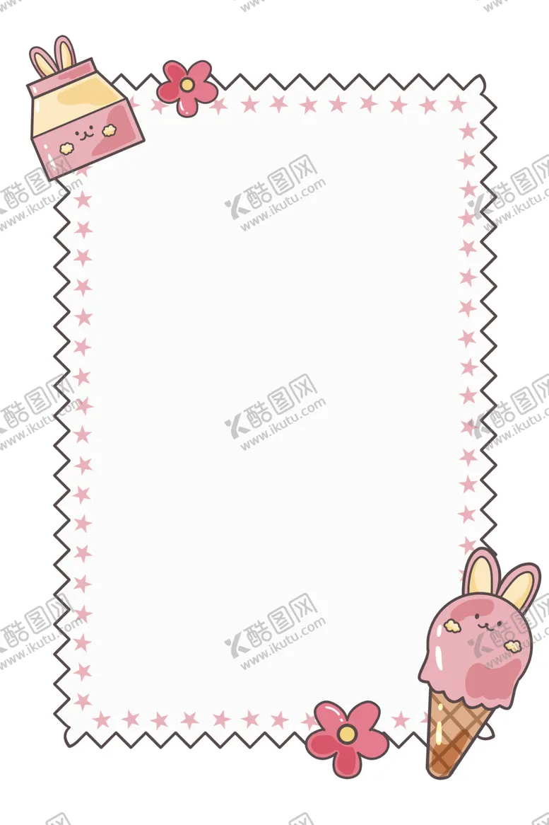 编号：10382706280313408587【酷图网】源文件下载-卡通边框
