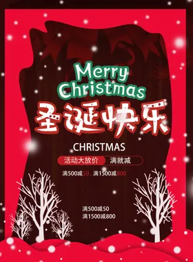 圣诞节背景主题banner