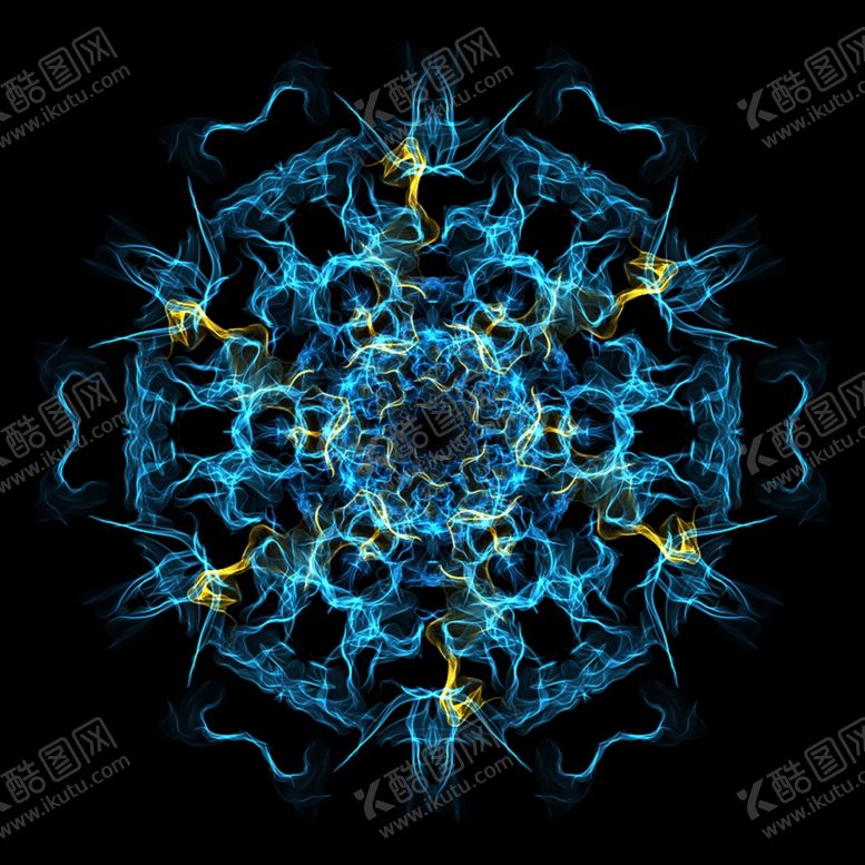 编号：45680410300658106286【酷图网】源文件下载-光效花纹图