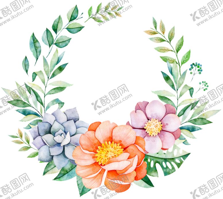 编号：28394301201415477821【酷图网】源文件下载-插画植物手绘花