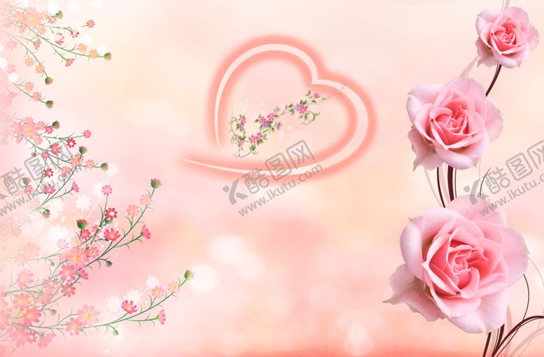 编号：53061909291510195214【酷图网】源文件下载-花朵背景墙