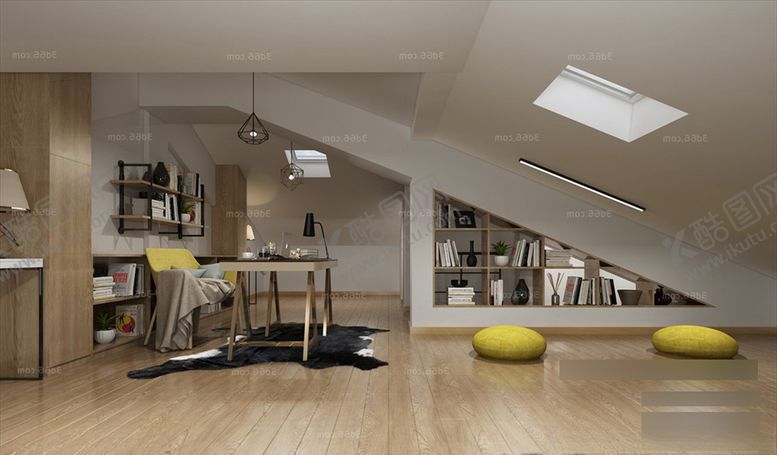 编号：31599609220731387479【酷图网】源文件下载-简约书房