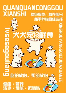 大大宠物联盟宣传海报