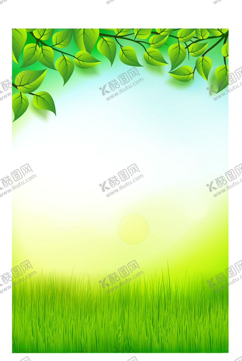 编号：33264406261531093185【酷图网】源文件下载-绿色背景展板