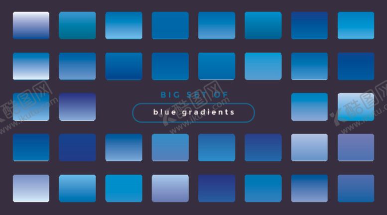 编号：19600309231959322766【酷图网】源文件下载-渐变色卡