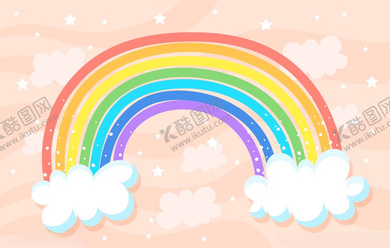 编号：47206109190928097887【酷图网】源文件下载-卡通儿童节精美彩虹桥