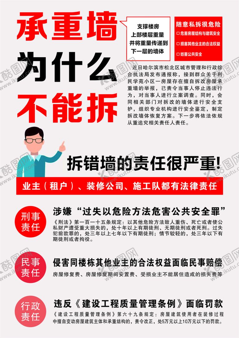 编号：13890001130314255258【酷图网】源文件下载-安全承重墙
