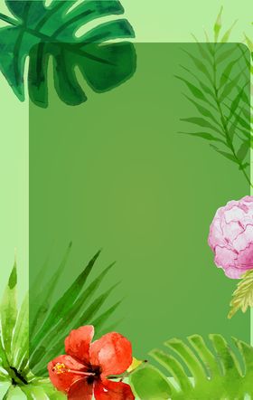 banner背景素材海报素材绿色展板春季海报