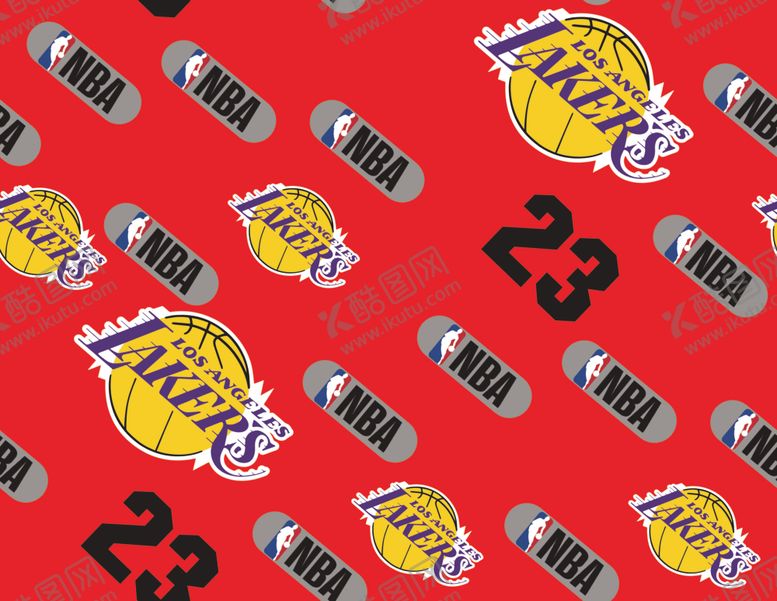编号：12016005110322309482【酷图网】源文件下载-NBA数字印花