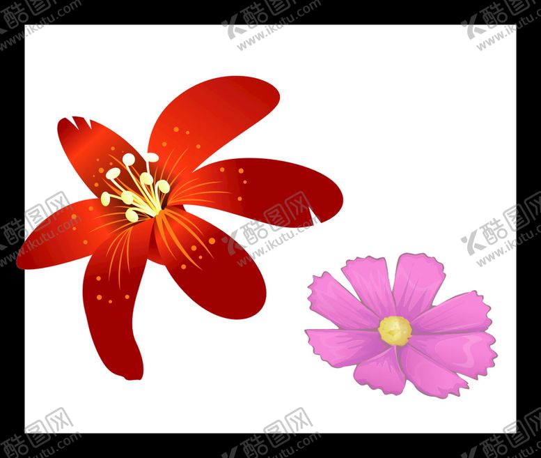 编号：30142601292341536572【酷图网】源文件下载-手绘花卉花朵