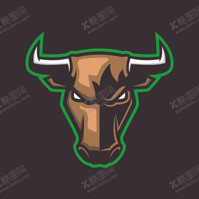 编号：59998809140537245966【酷图网】源文件下载-牛头标志