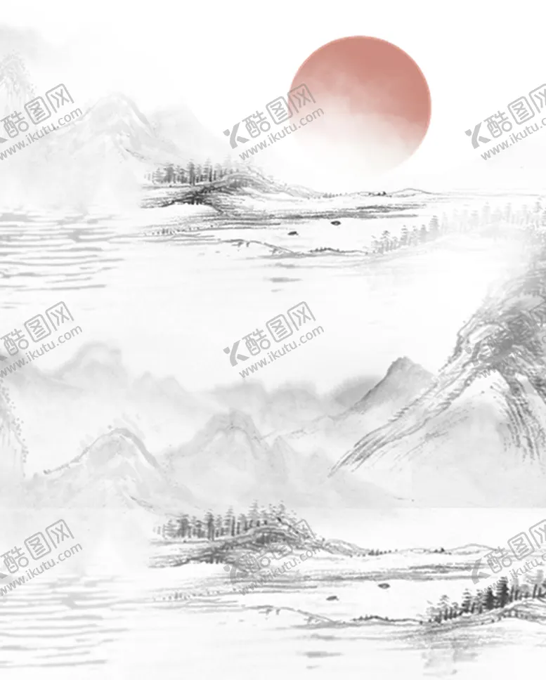 编号：66740001162349075935【酷图网】源文件下载-水墨画