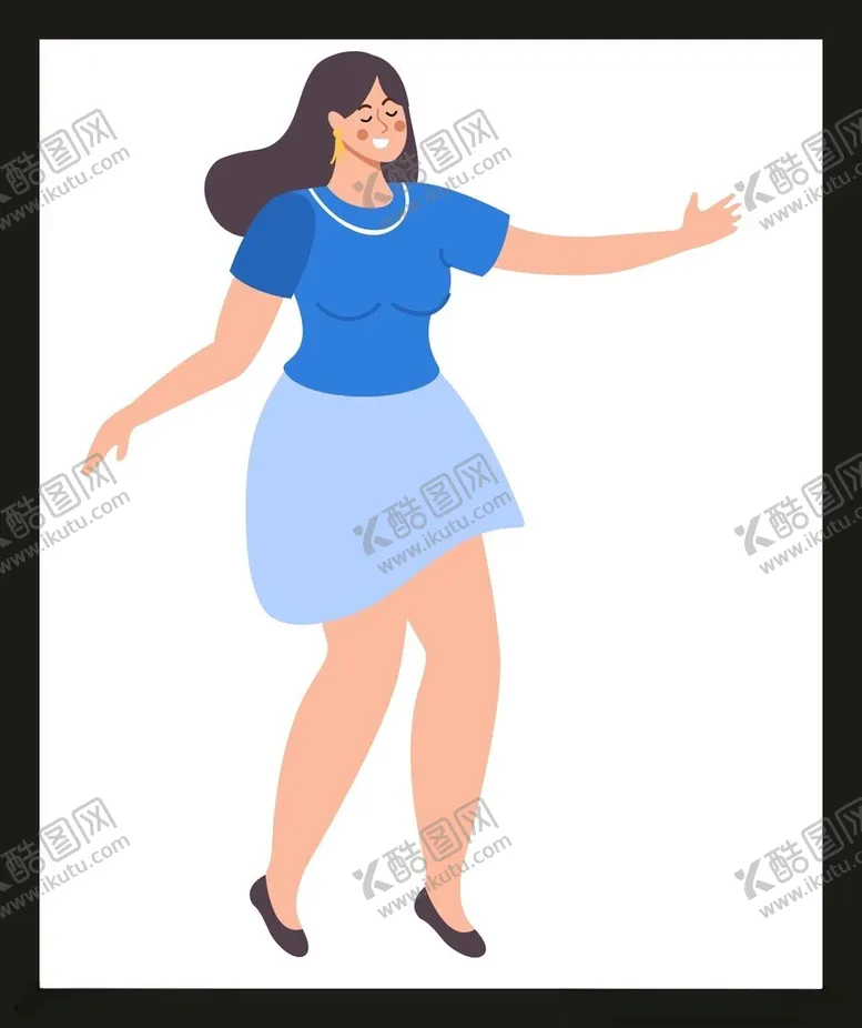 编号：90968602071442353729【酷图网】源文件下载-开心欢呼女孩