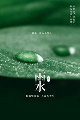 雨水微信贴片素材清明