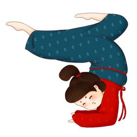 卡通侍女图