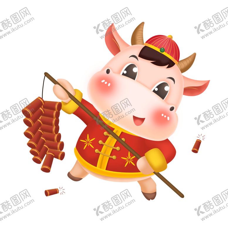 编号：17873304202255333743【酷图网】源文件下载-牛年形象