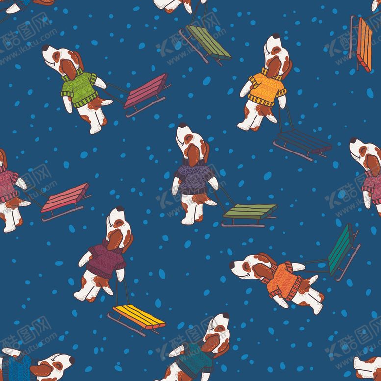 编号：21351510221526541665【酷图网】源文件下载-无缝印花