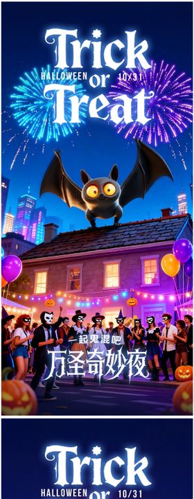 万圣节系列海报