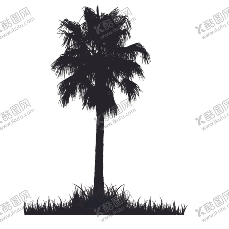 编号：73438411010625459381【酷图网】源文件下载-植物树木剪影