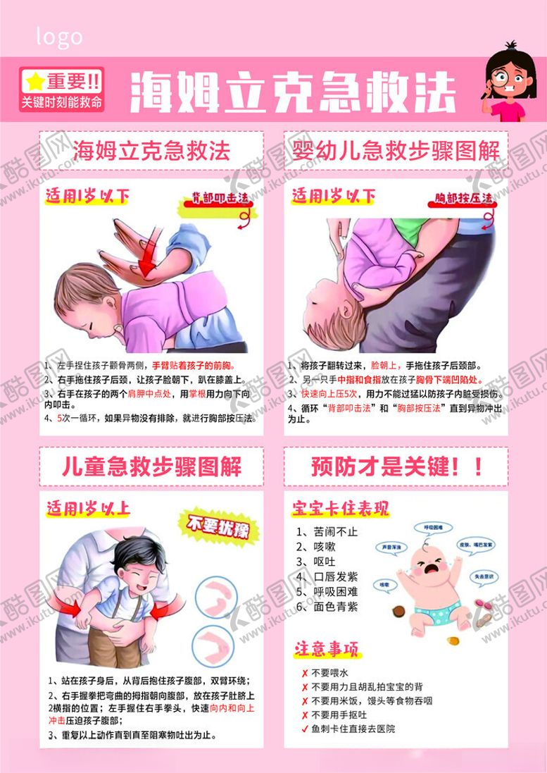 编号：45932911200257478789【酷图网】源文件下载-海姆立克急救法