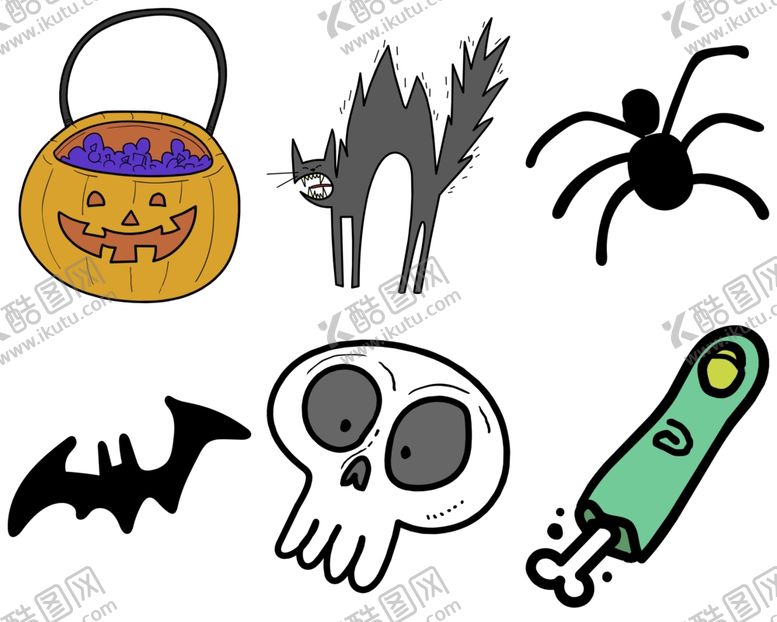 编号：16889109271952197797【酷图网】源文件下载-万圣节元素