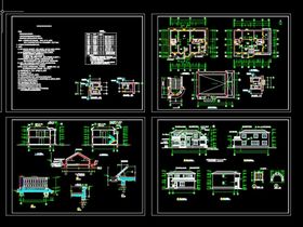 别墅全套图纸