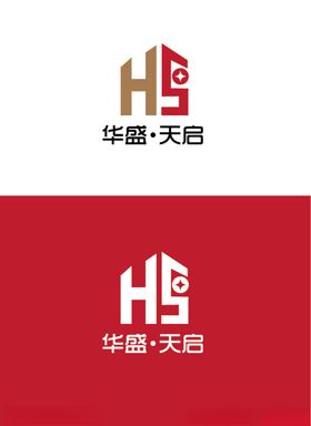 建筑标识设计简约字母