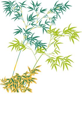 水墨竹子
