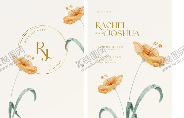 编号：32677010051729299480【酷图网】源文件下载-清新花卉贺卡