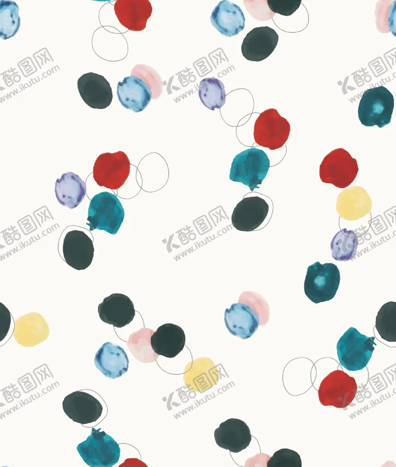 编号：76576006270215154959【酷图网】源文件下载-数码印花圆圈