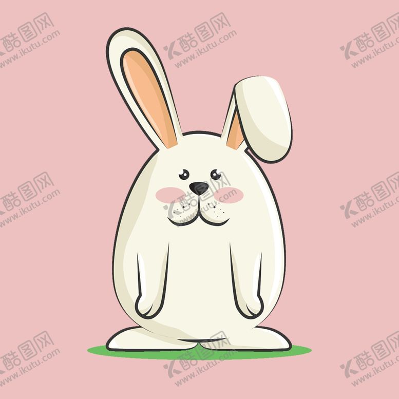 编号：55761809231134356168【酷图网】源文件下载-卡通小兔子分层