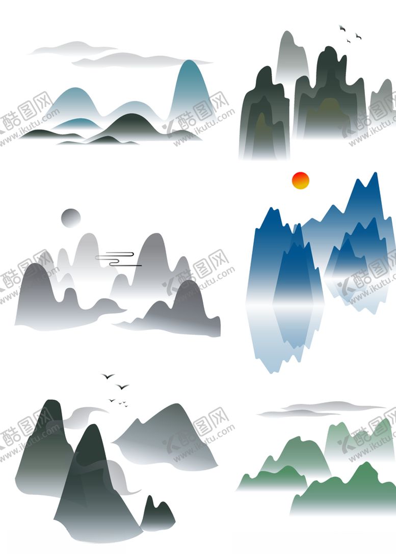 编号：31857307091159462197【酷图网】源文件下载-山水