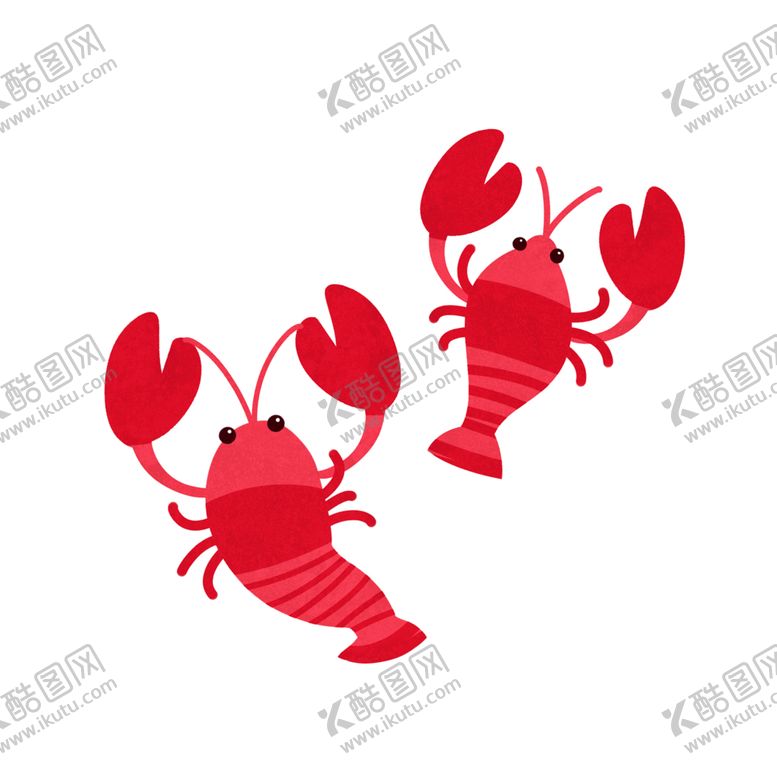 编号：48308509262129318580【酷图网】源文件下载-手绘小龙虾