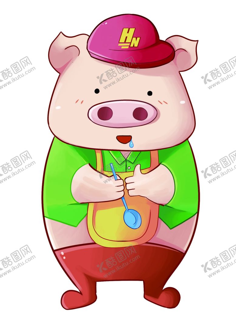 编号：77880309151503464042【酷图网】源文件下载-小猪憨妮麻辣烫二师兄