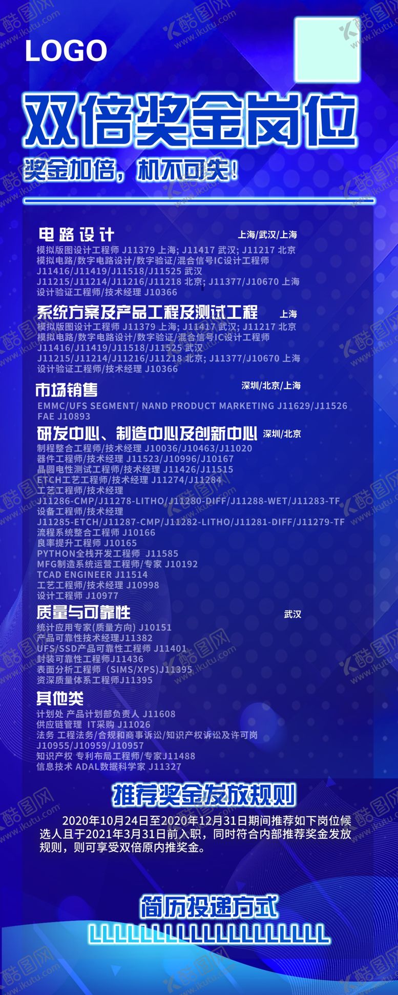 编号：57197110290414585451【酷图网】源文件下载-蓝色展架