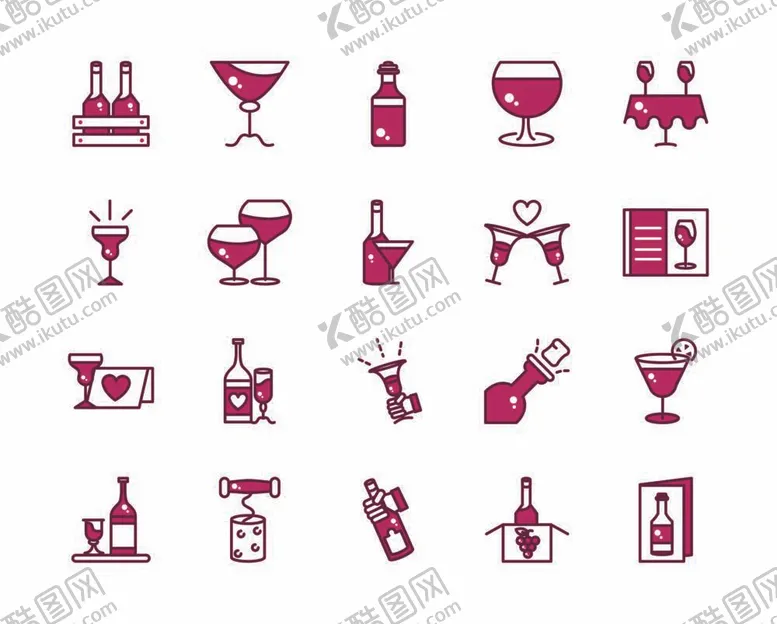 编号：65269311252124361456【酷图网】源文件下载-葡萄酒icon
