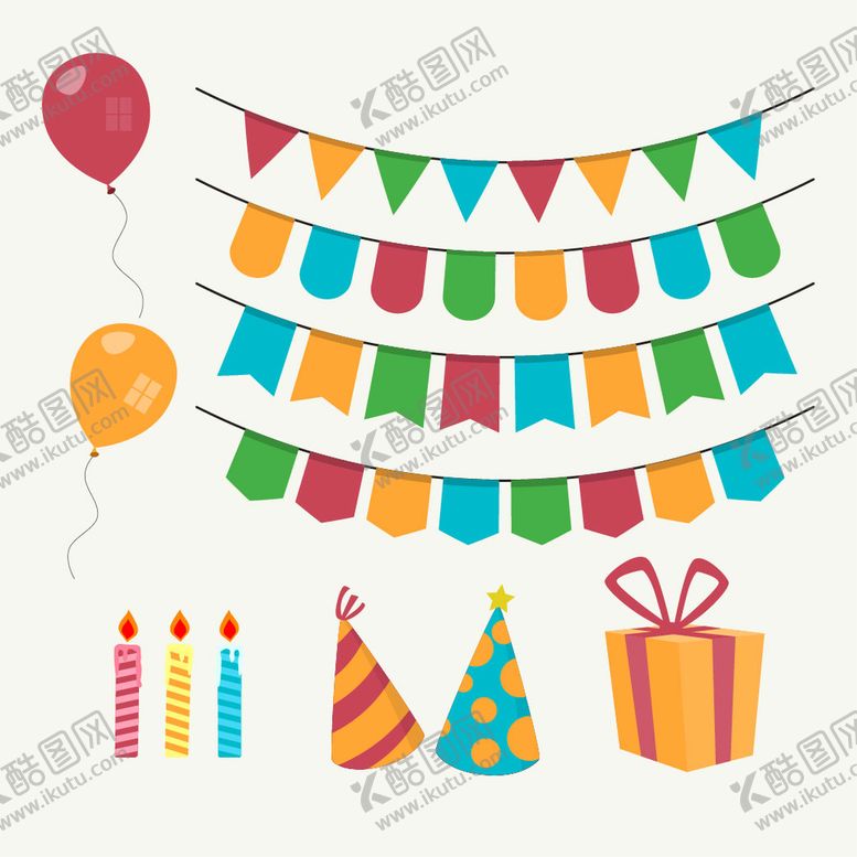 编号：86012709270436491726【酷图网】源文件下载-生日装饰