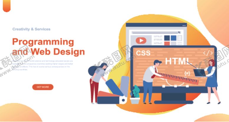 编号：26871810111136177531【酷图网】源文件下载-扁平化商务办公插画