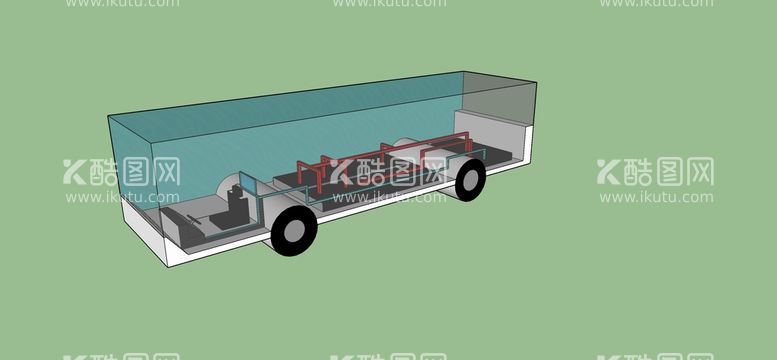 编号：23553312200314358986【酷图网】源文件下载-公交车模型