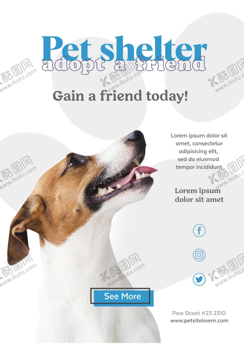 编号：96653510260749291982【酷图网】源文件下载-宠物海报