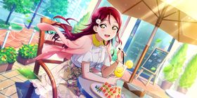 彩色动漫人物插画背景