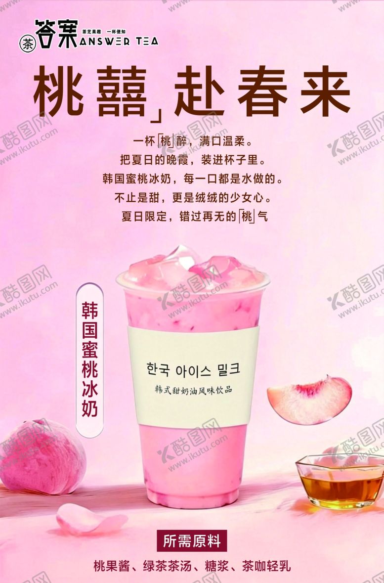 编号：75587306121105322833【酷图网】源文件下载-多样饮品美食宣传海报