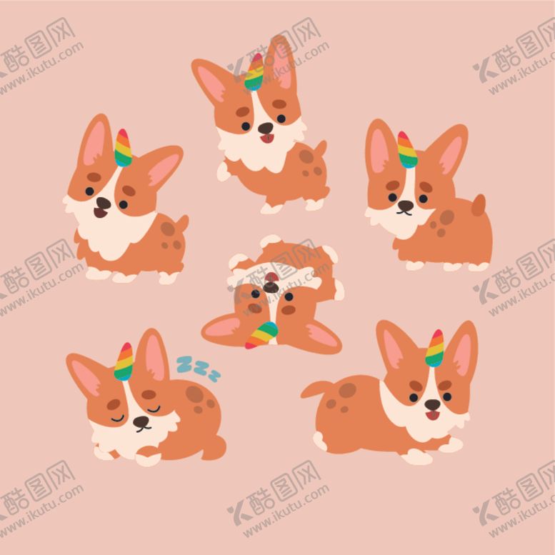 编号：25271004271836417989【酷图网】源文件下载-狗DOG动物卡通
