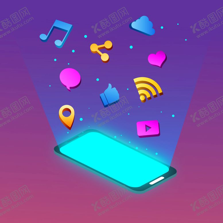 编号：92407810072309148256【酷图网】源文件下载-反重力科技元素背景
