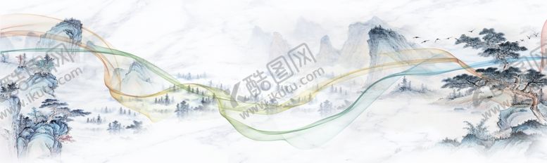 编号：35583605020444195871【酷图网】源文件下载-创意国潮装饰画图片