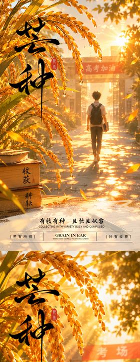 芒种热点海报