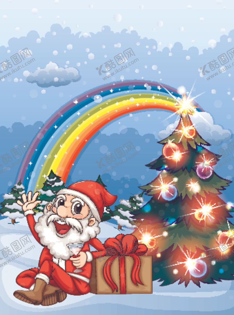 编号：60939009250301126834【酷图网】源文件下载-卡通圣诞节