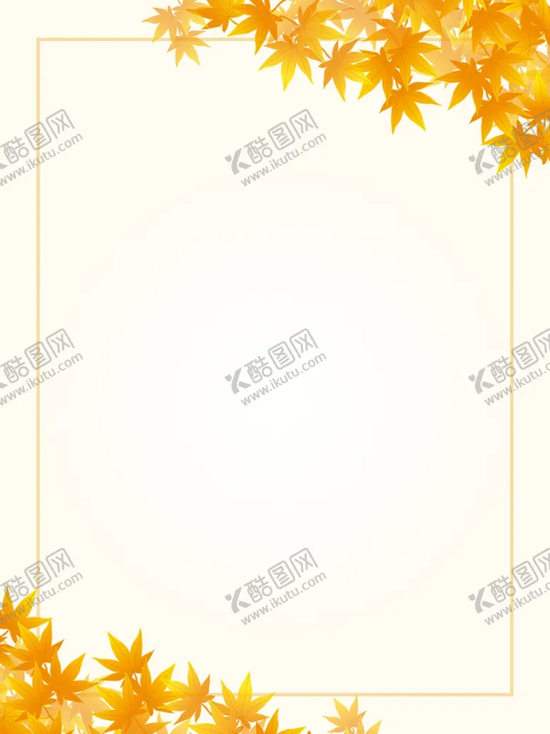 编号：61878706262358543122【酷图网】源文件下载-枫叶背景展板