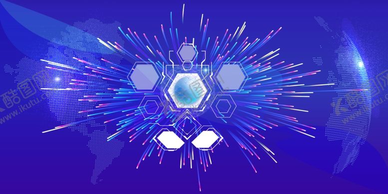 编号：92461109290426417441【酷图网】源文件下载-科技背景